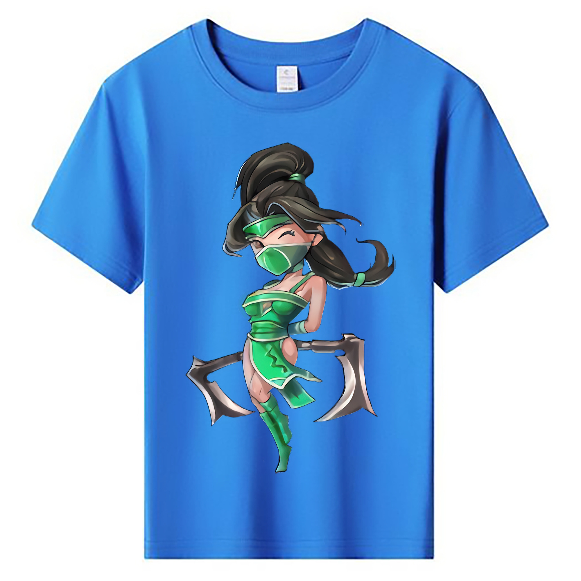 （画像用） リーグ・オブ・レジェンド League of Legends LOL 綿100％キッズTシャツ（フロントプリント）